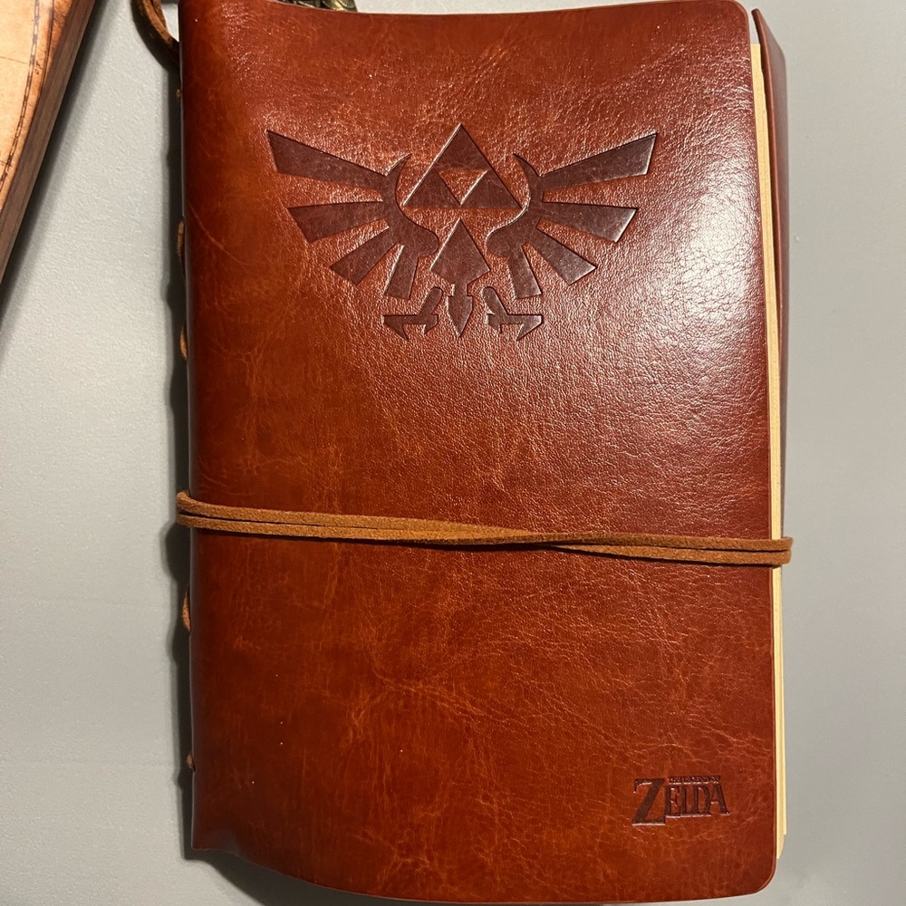 Zelda Brown Leather Journal